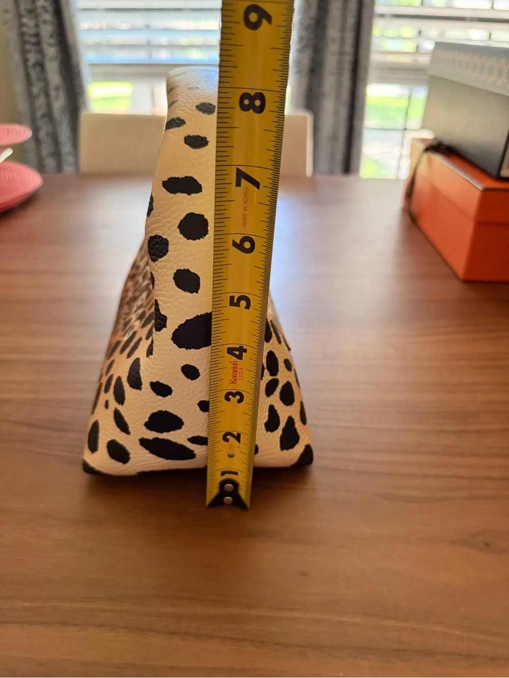 Marc Jacobs Leopard Print Mini Sack Bag in Tan & Black - Picture 7 of 14
